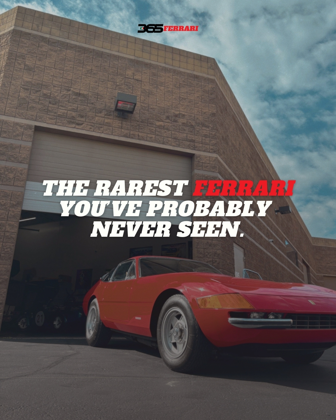 Rare Ferrari 365
